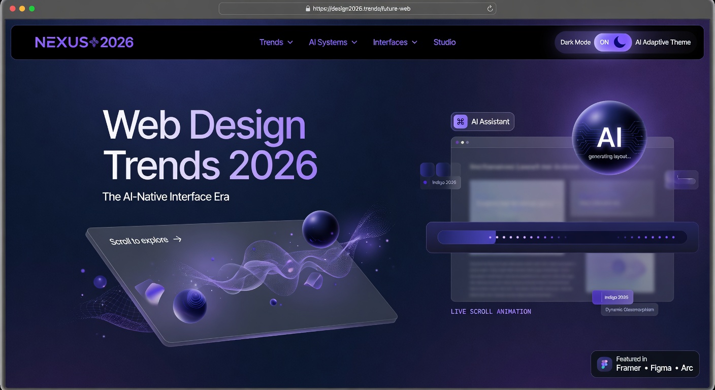2026 web tasarımı trendleri